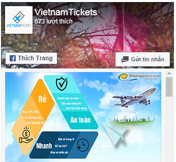 Vietnamtickets Facebook Page
